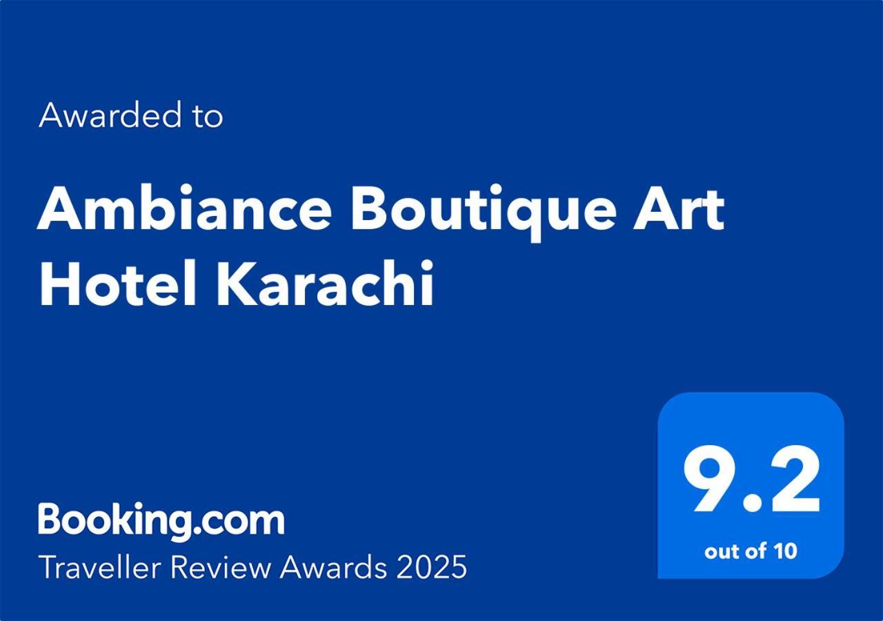 Ambiance Boutique Art Hotel Karachi Esterno foto